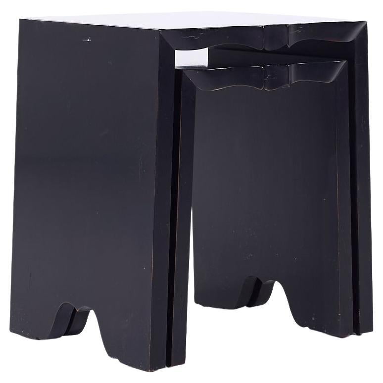 Barbara Barry for Baker Nesting Tables For Sale