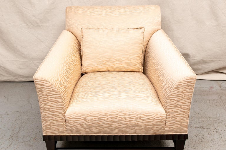 Barbara Barry for Baker Oversized Armchair For Sale at 1stDibs