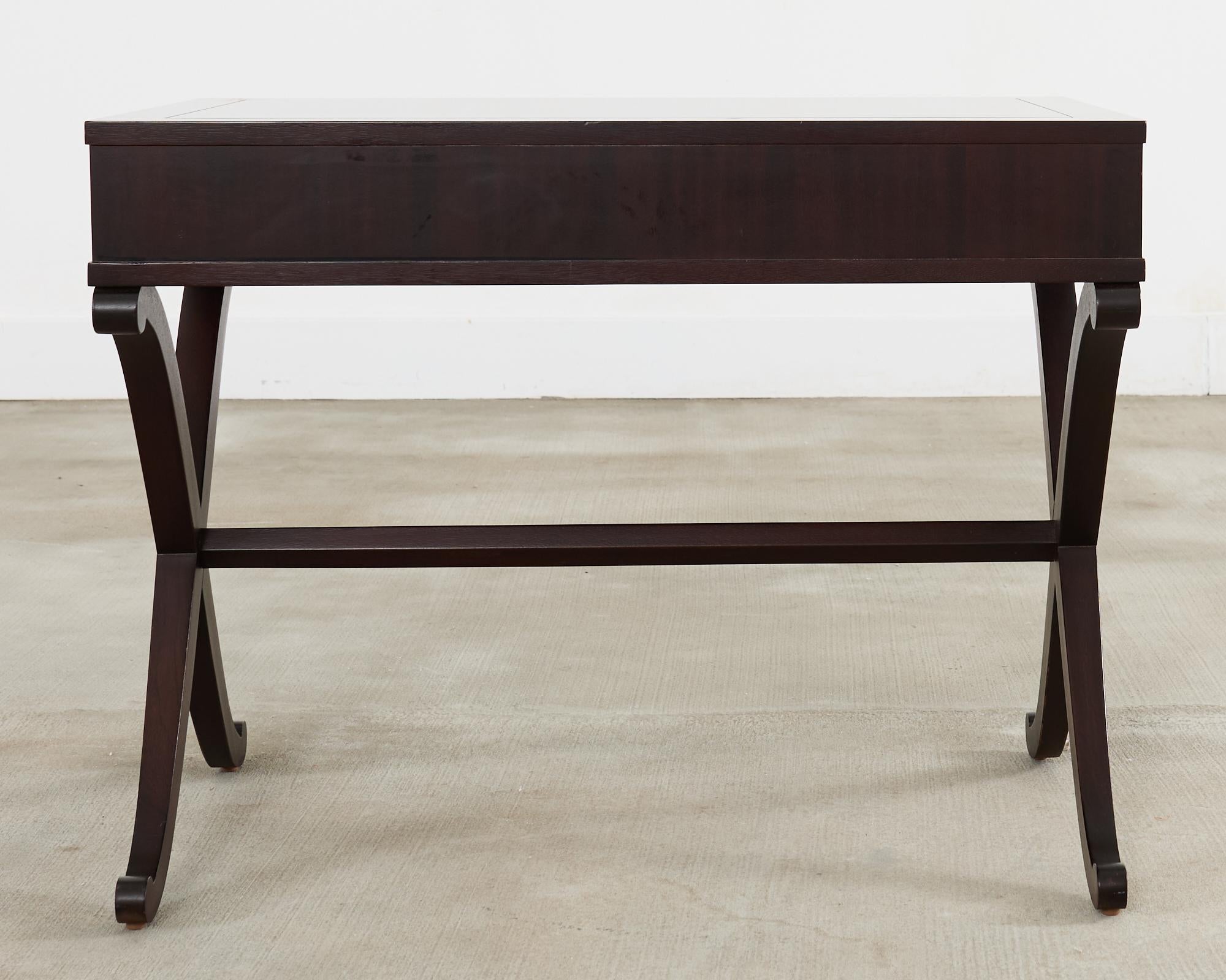 Barbara Barry for Baker Regency Style Mahogany Nightstand For Sale 13