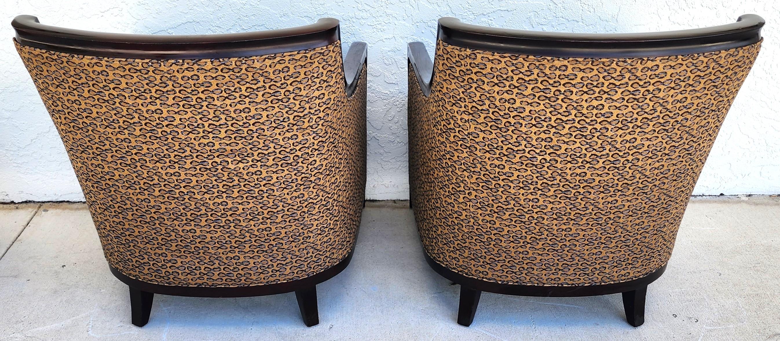 Barbara Barry for Baker Salon Club Chairs & Ottoman 6