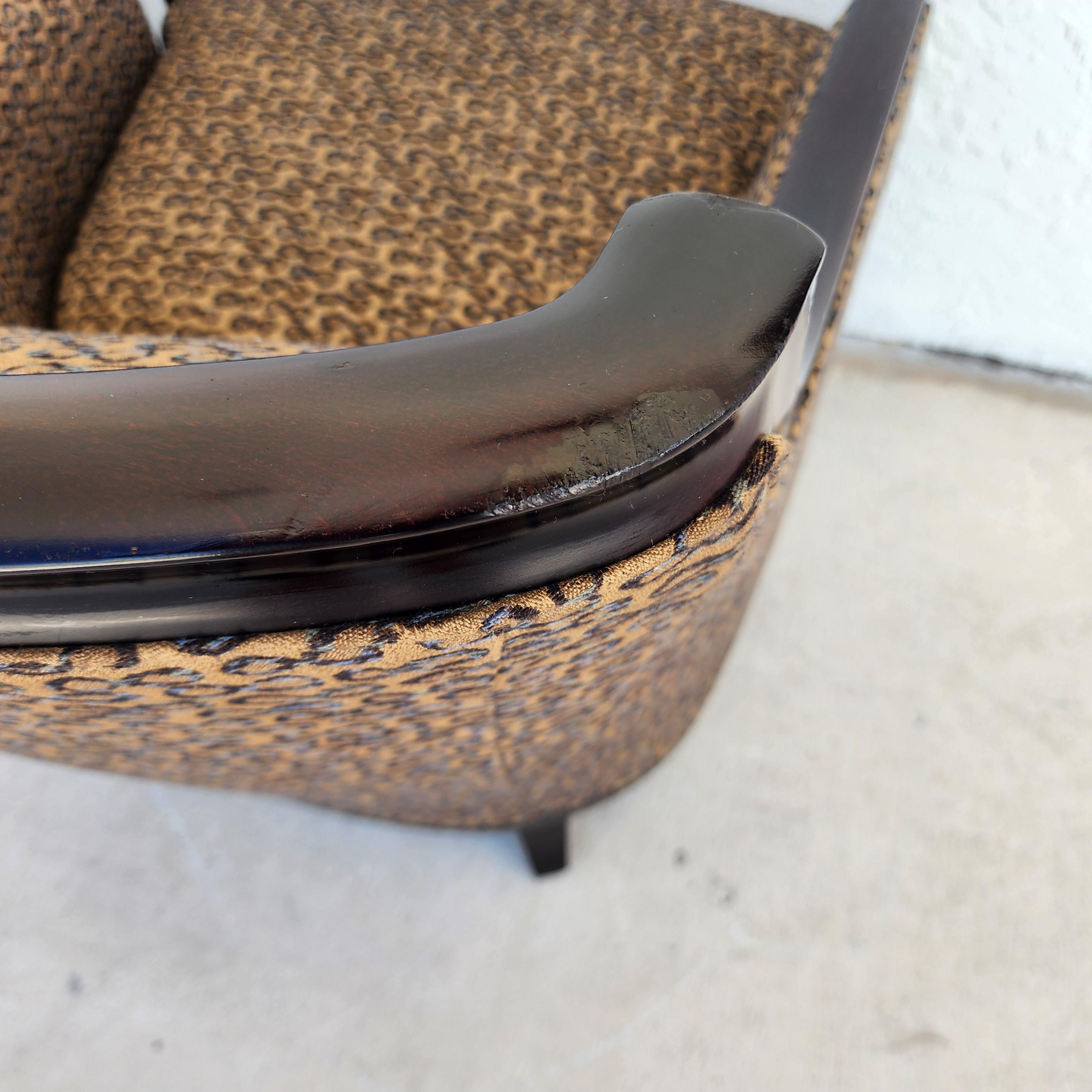 Barbara Barry for Baker Salon Club Chairs & Ottoman 10