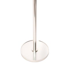 Barbara Barry for Baker Satin Nickel Floor Lamp Mid Century Modern Style