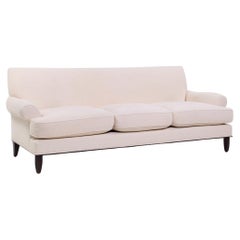 Barbara Barry for Baker White Boucle Sofa