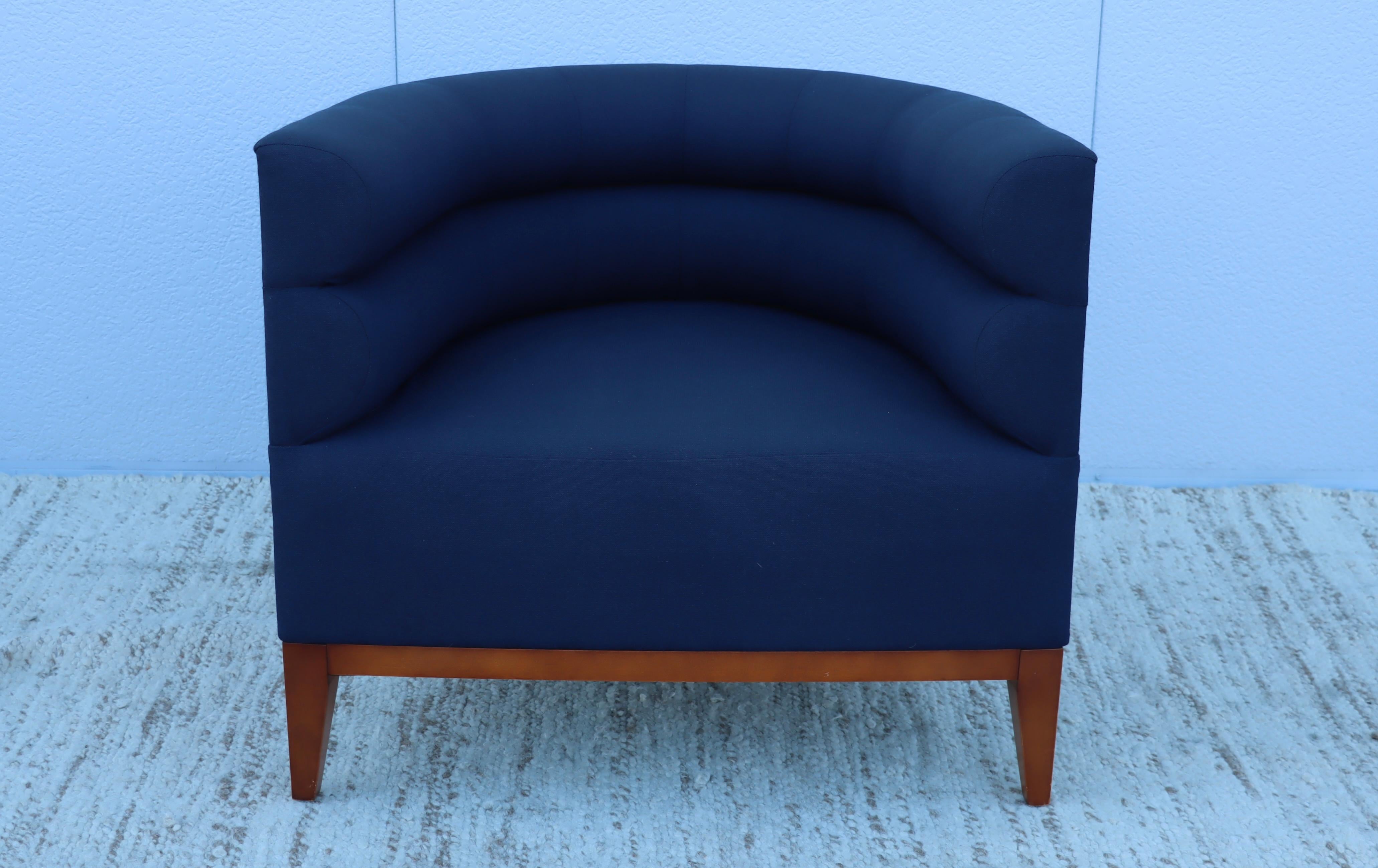Contemporary Barbara Barry for Hbf Club Chairs For Sale