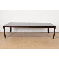 Barbara Barry for Henredon Elegant Modern Walnut Dining Table, Refinished