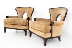 Barbara Barry for Henredon Modern Lounge Chair, a Pair