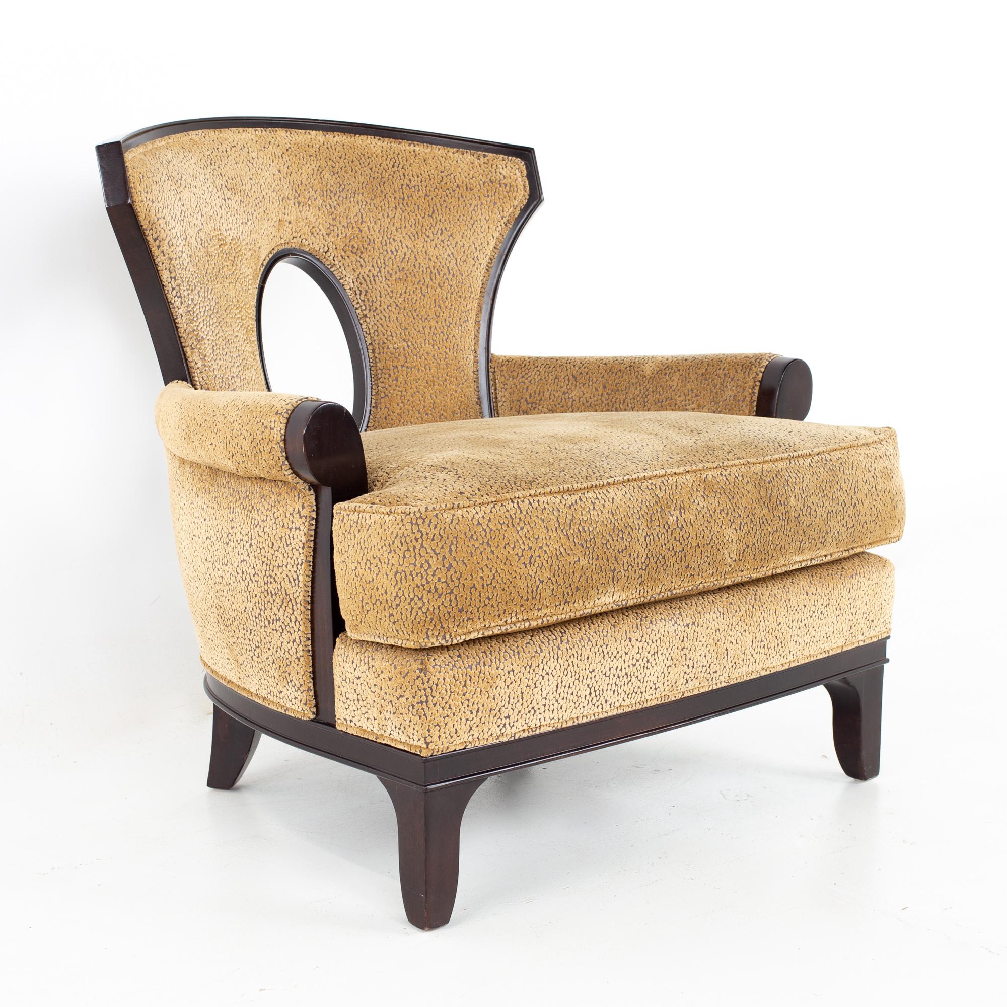 Barbara Barry for Henredon Modern Lounge Chair, a Pair In Good Condition In Countryside, IL