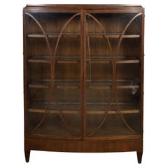 Barbara Barry for Henredon Vitrine Cabinet with Glass Doors and Shelves
