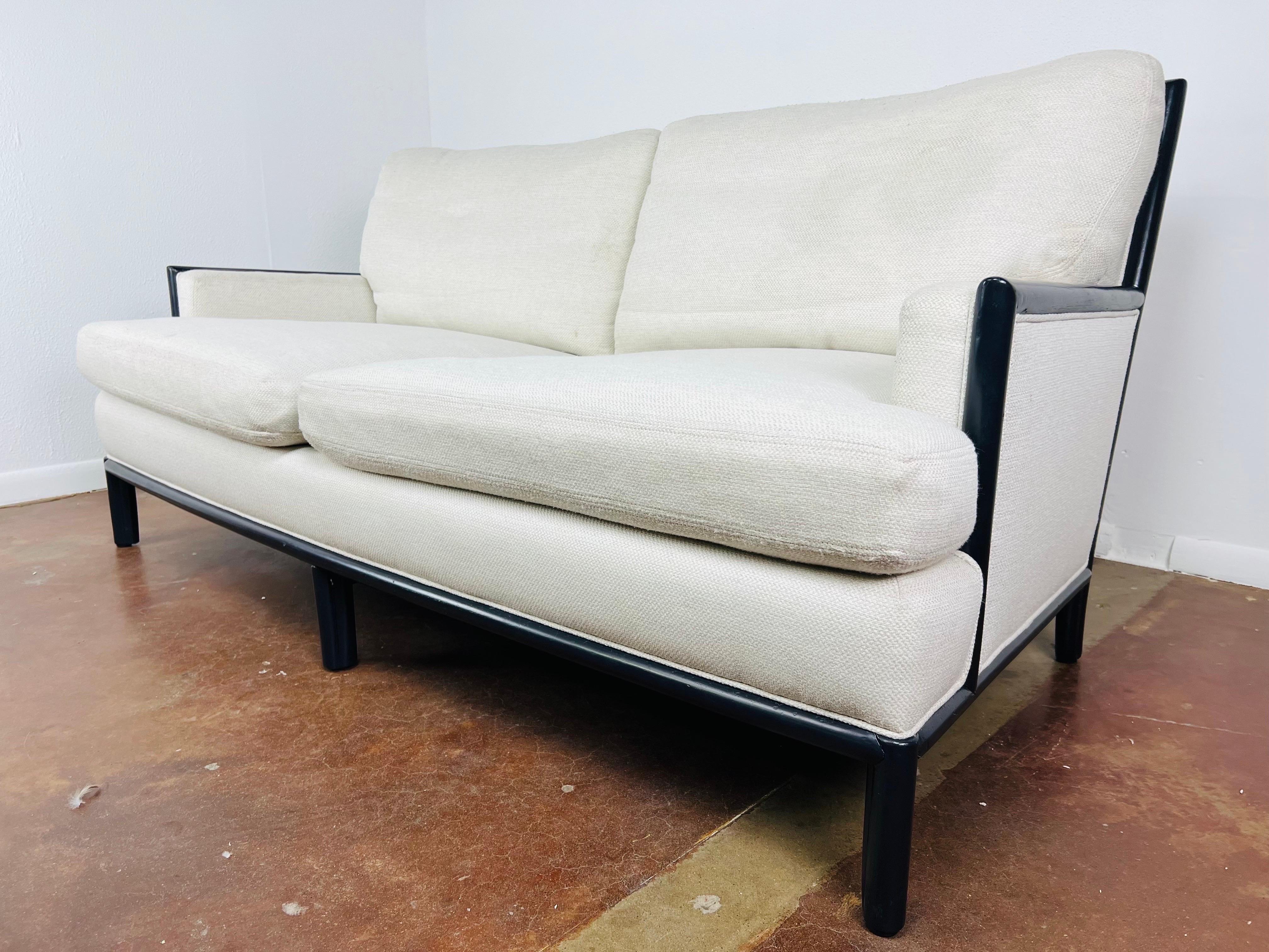 Barbara Barry for McGuire Boxback Sofa For Sale 2