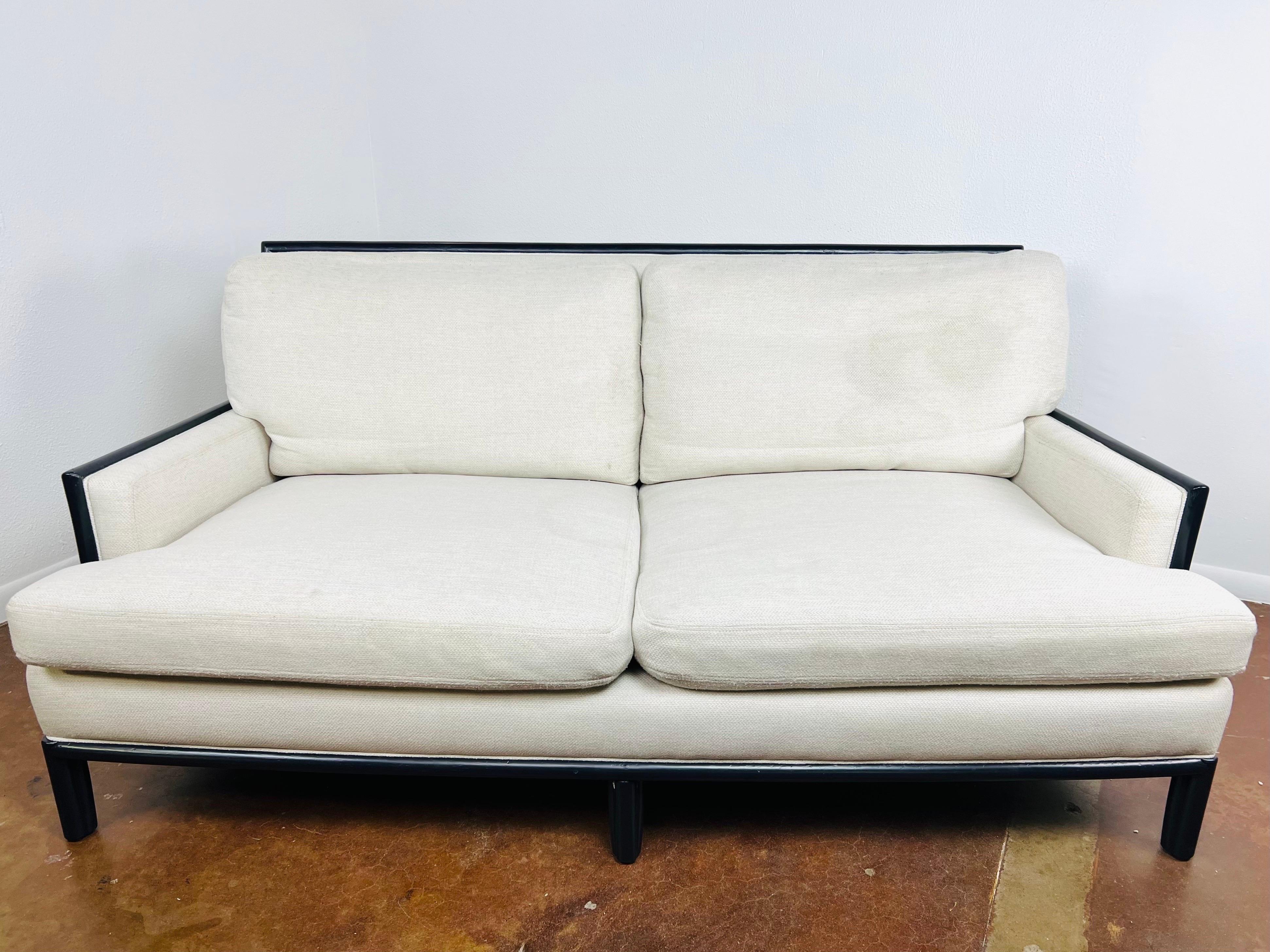 Barbara Barry for McGuire Boxback Sofa For Sale 5