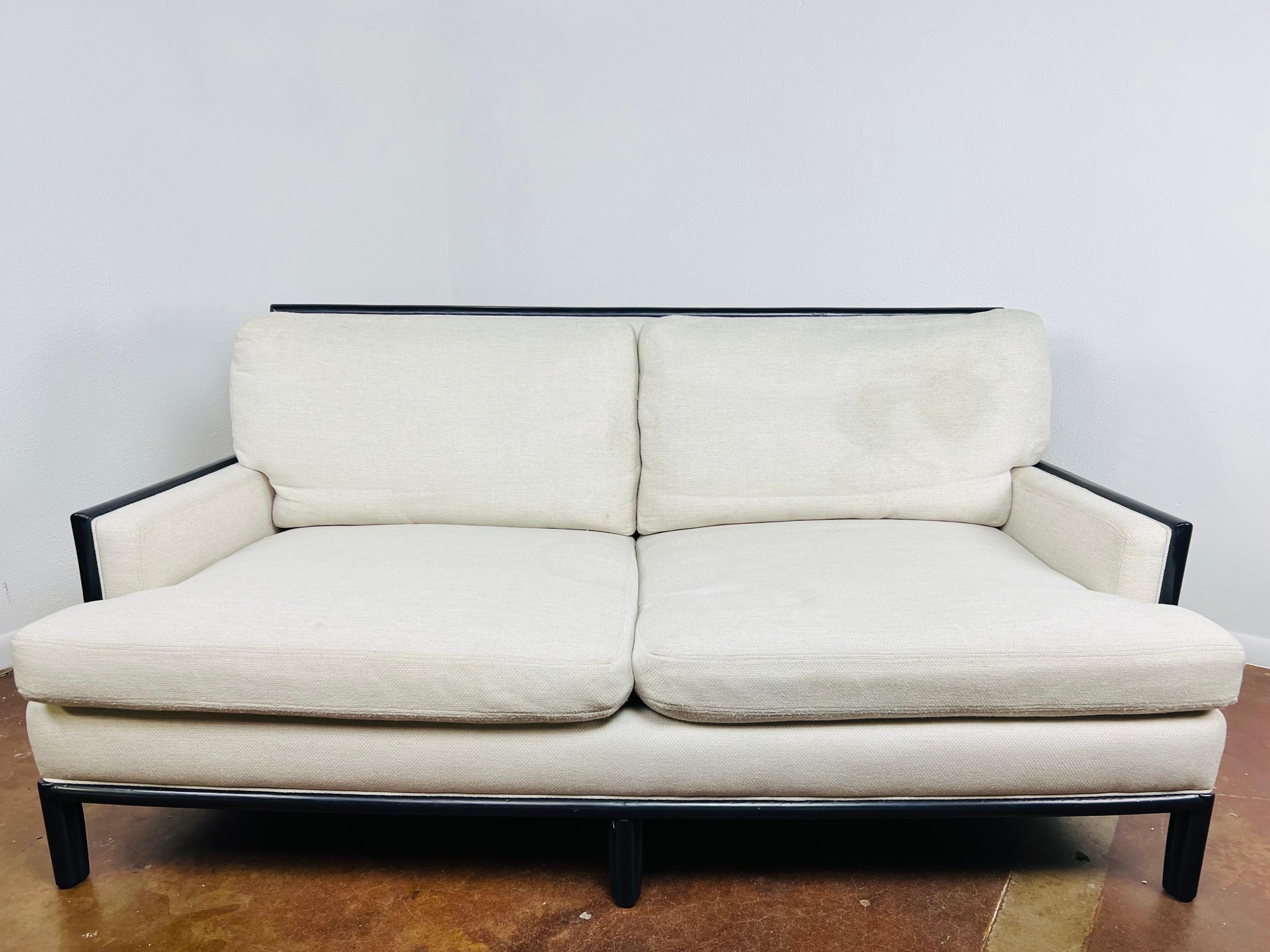 Barbara Barry for McGuire Boxback Sofa For Sale 6