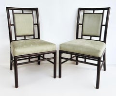 Barbara Barry for McGuire "Ceremony" Dining Chairs, Set of Six