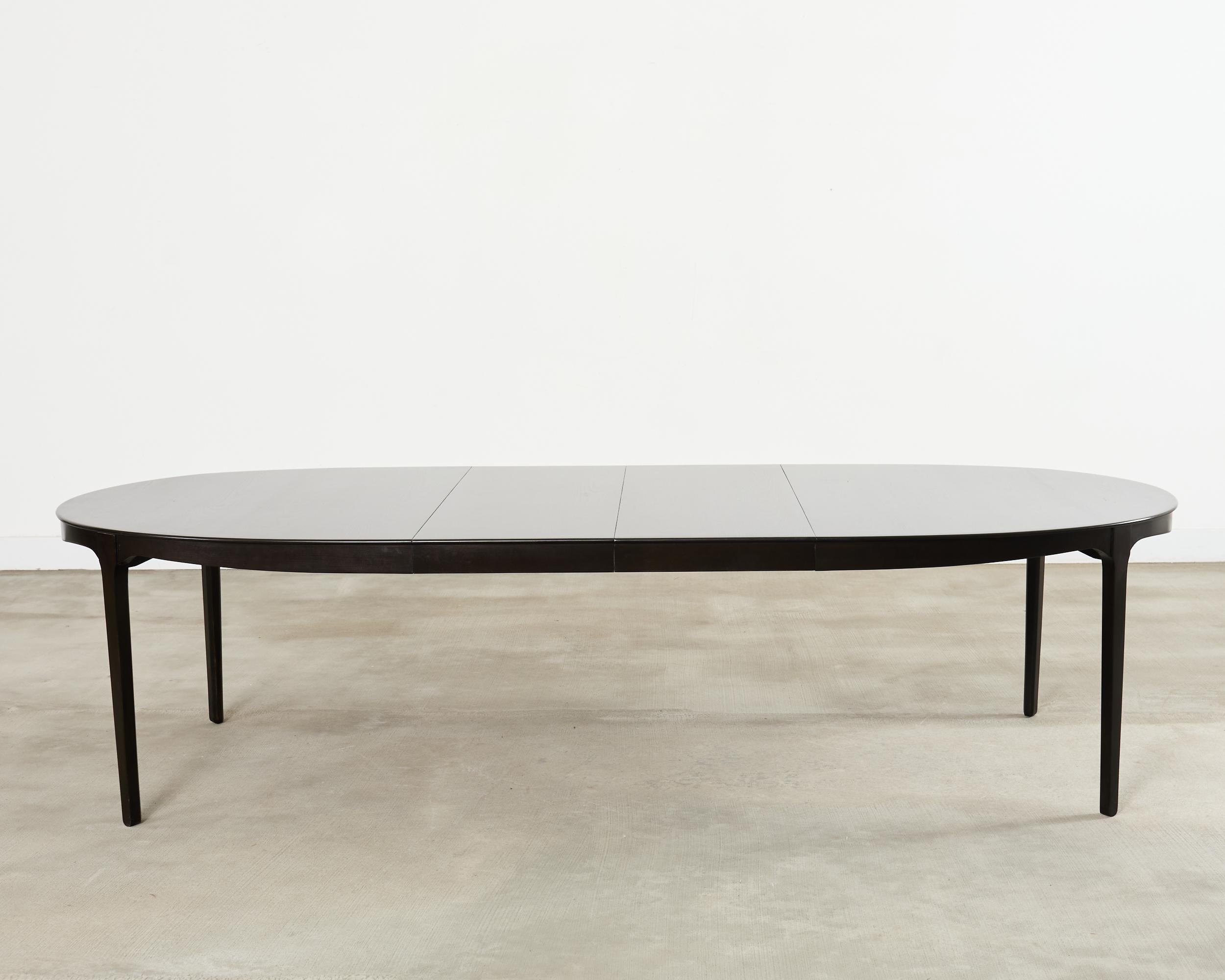Barbara Barry para McGuire Mesa de Comedor Extensible Ovalada 9.5 Ft. en venta 12
