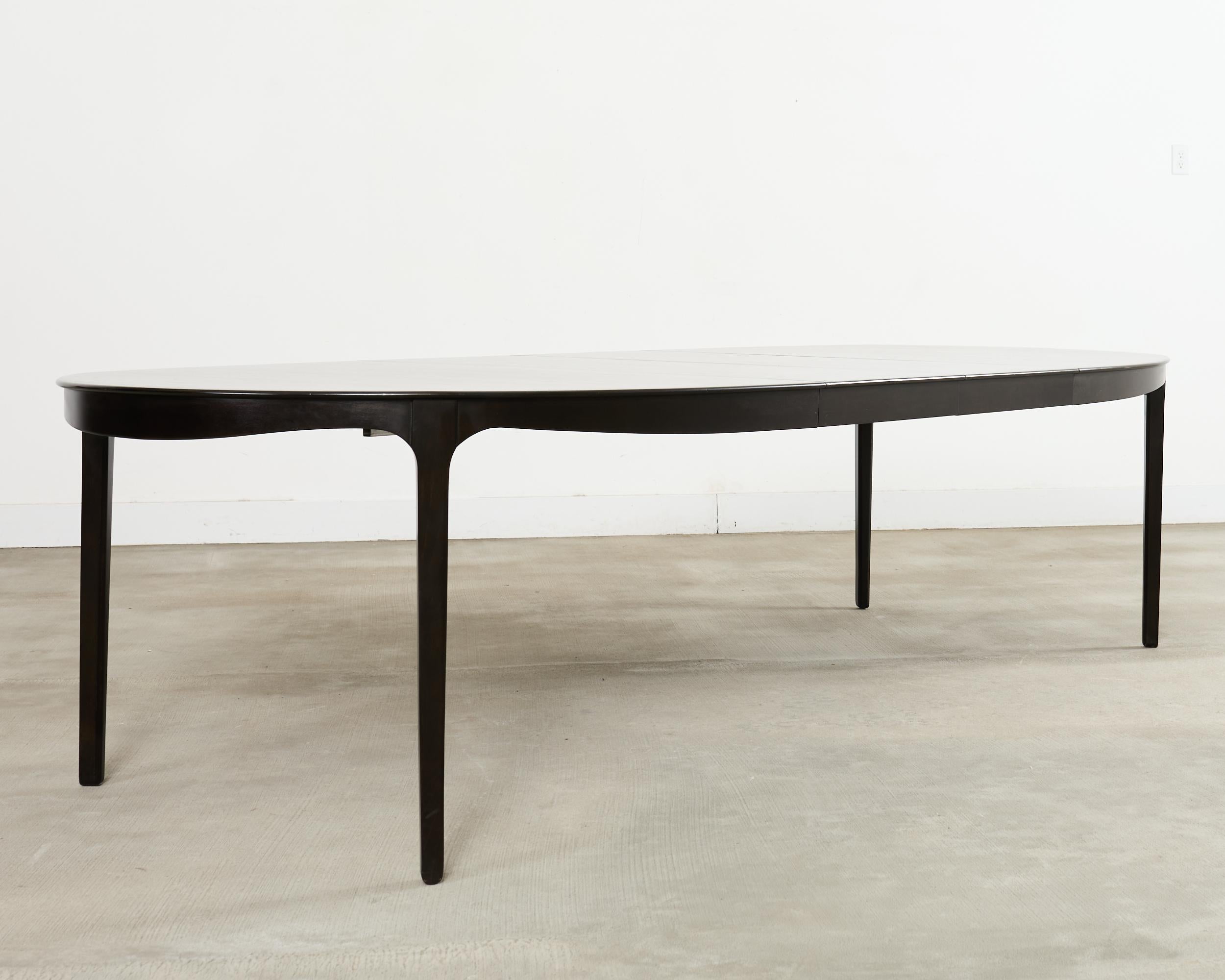 Barbara Barry para McGuire Mesa de Comedor Extensible Ovalada 9.5 Ft. Moderno en venta