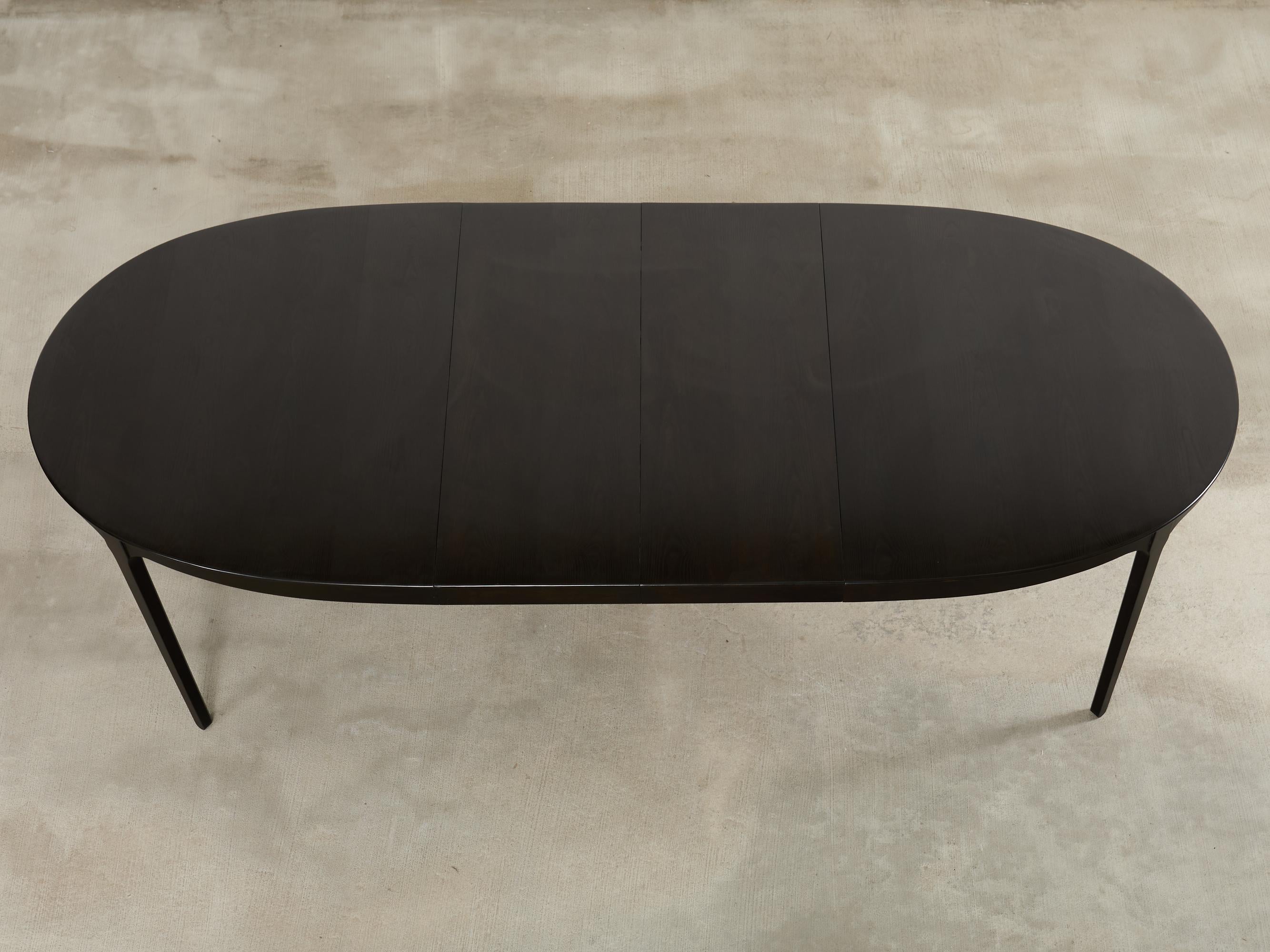 Barbara Barry para McGuire Mesa de Comedor Extensible Ovalada 9.5 Ft. Estadounidense en venta