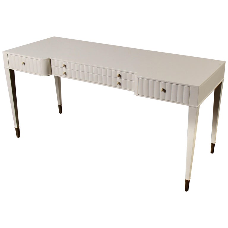 Barbara Barry Lacquered Writing Desk for Henredon For Sale