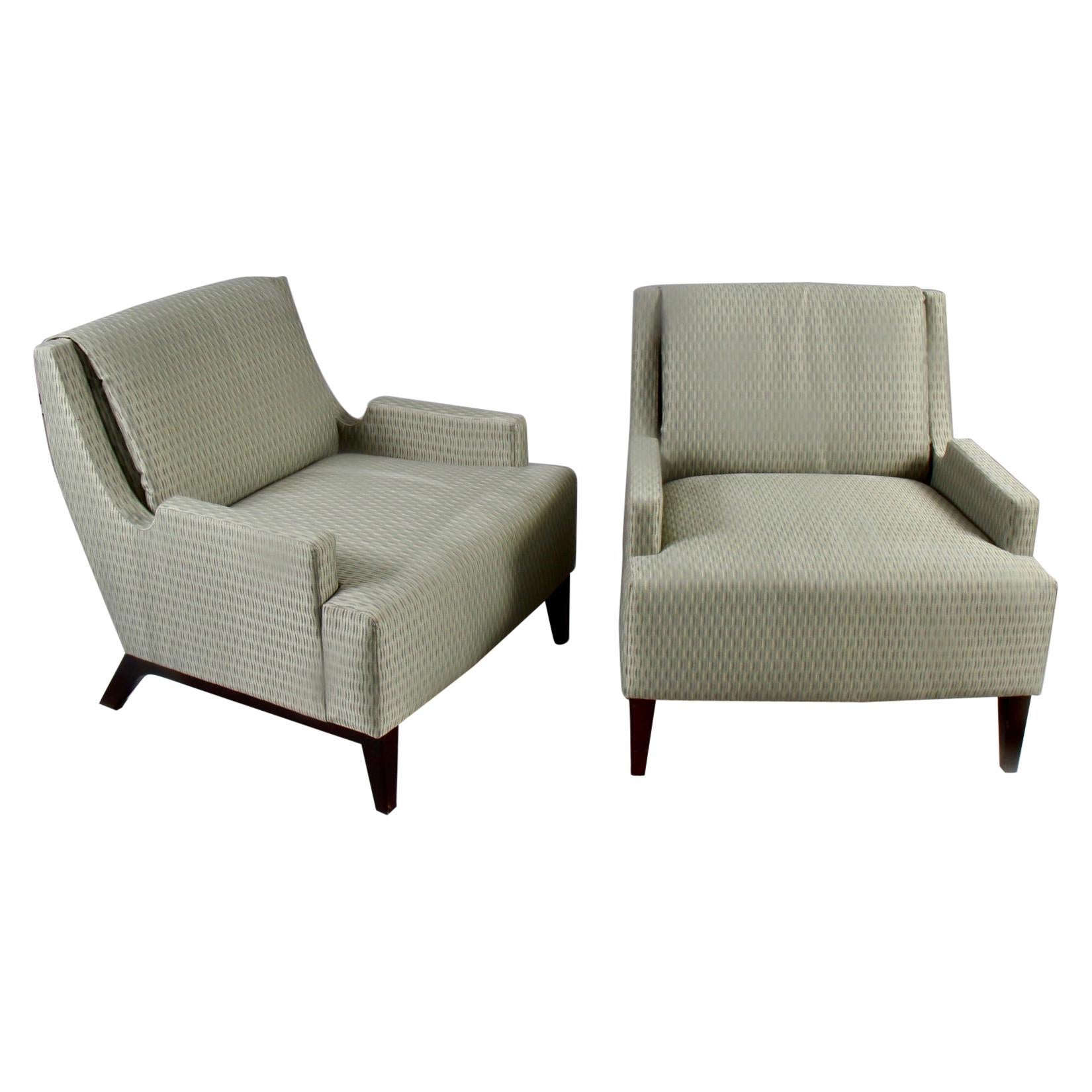 Barbara Barry Perfect Pitch Lounge Chairs for HBF For Sale