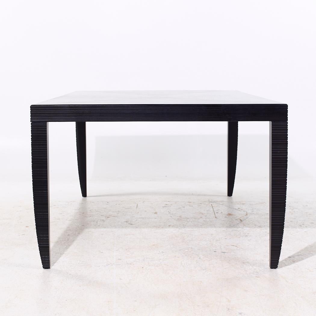 20th Century Barbara Barry Style Mahogany Dining Table For Sale