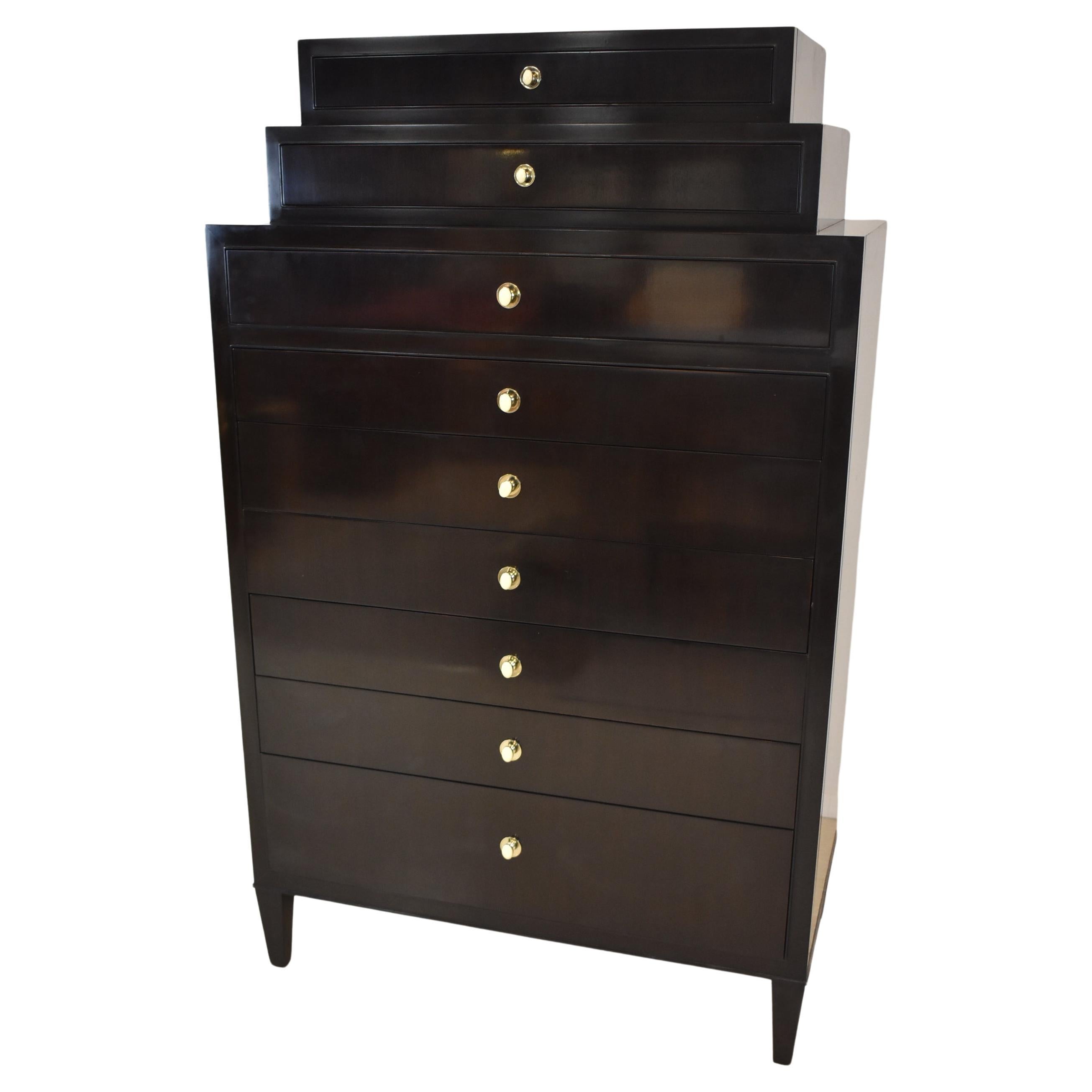 Barbara Barry Tuxedo Tall Chest For Henredon