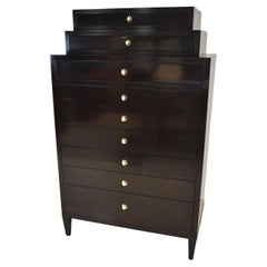 Barbara Barry Tuxedo Tall Chest For Henredon
