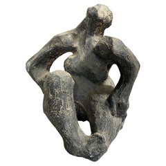 Barbara Beretich California Claremont Abstract Figurative Female Nude Sculpture