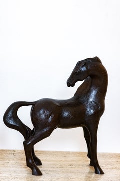 Bronzeskulptur, Il Cavalino, von Barbara Beretich '1936-2018'.