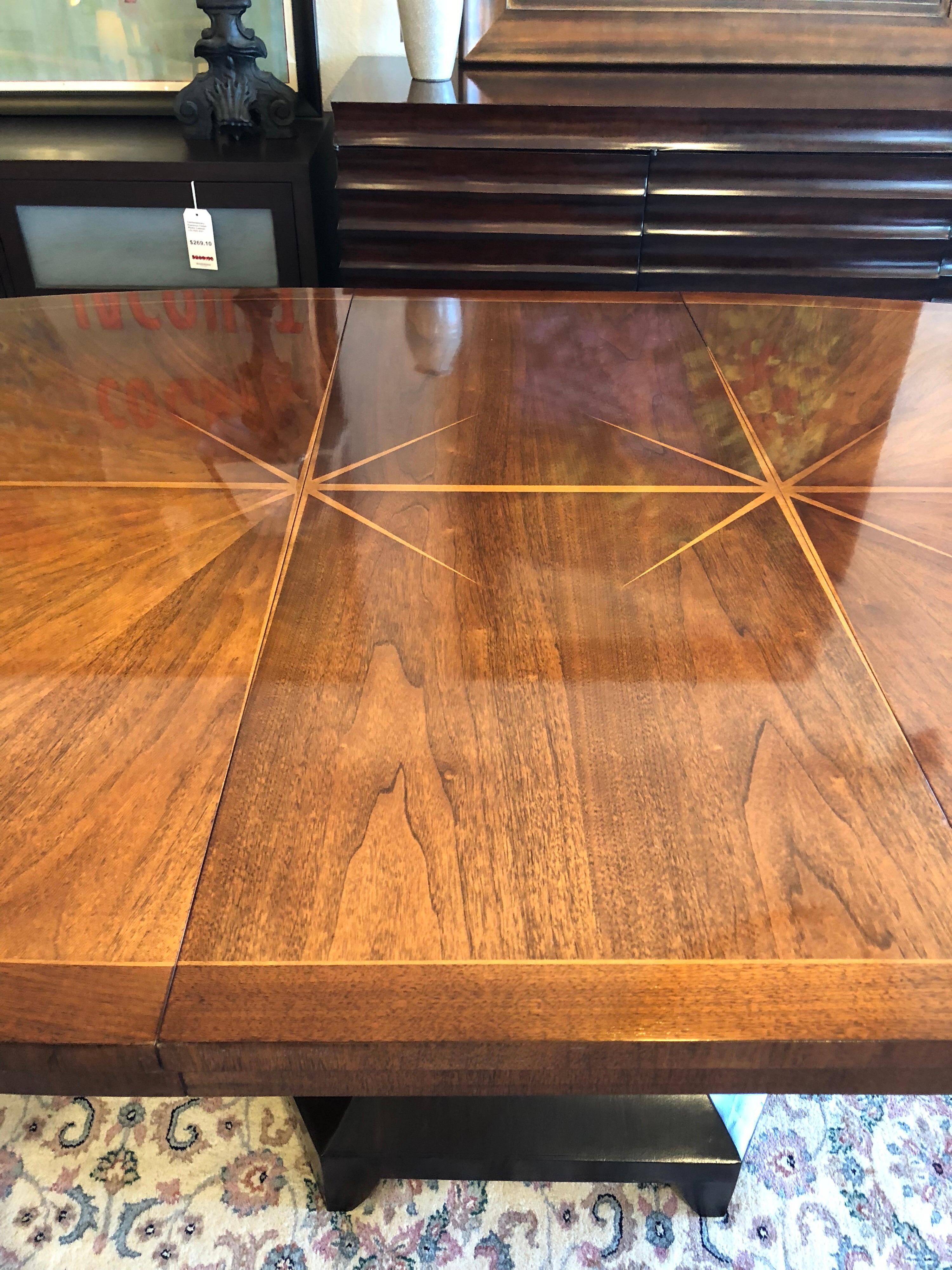 Barbara Berry Celestial Sunburst Dining Table for Henredon For Sale 9