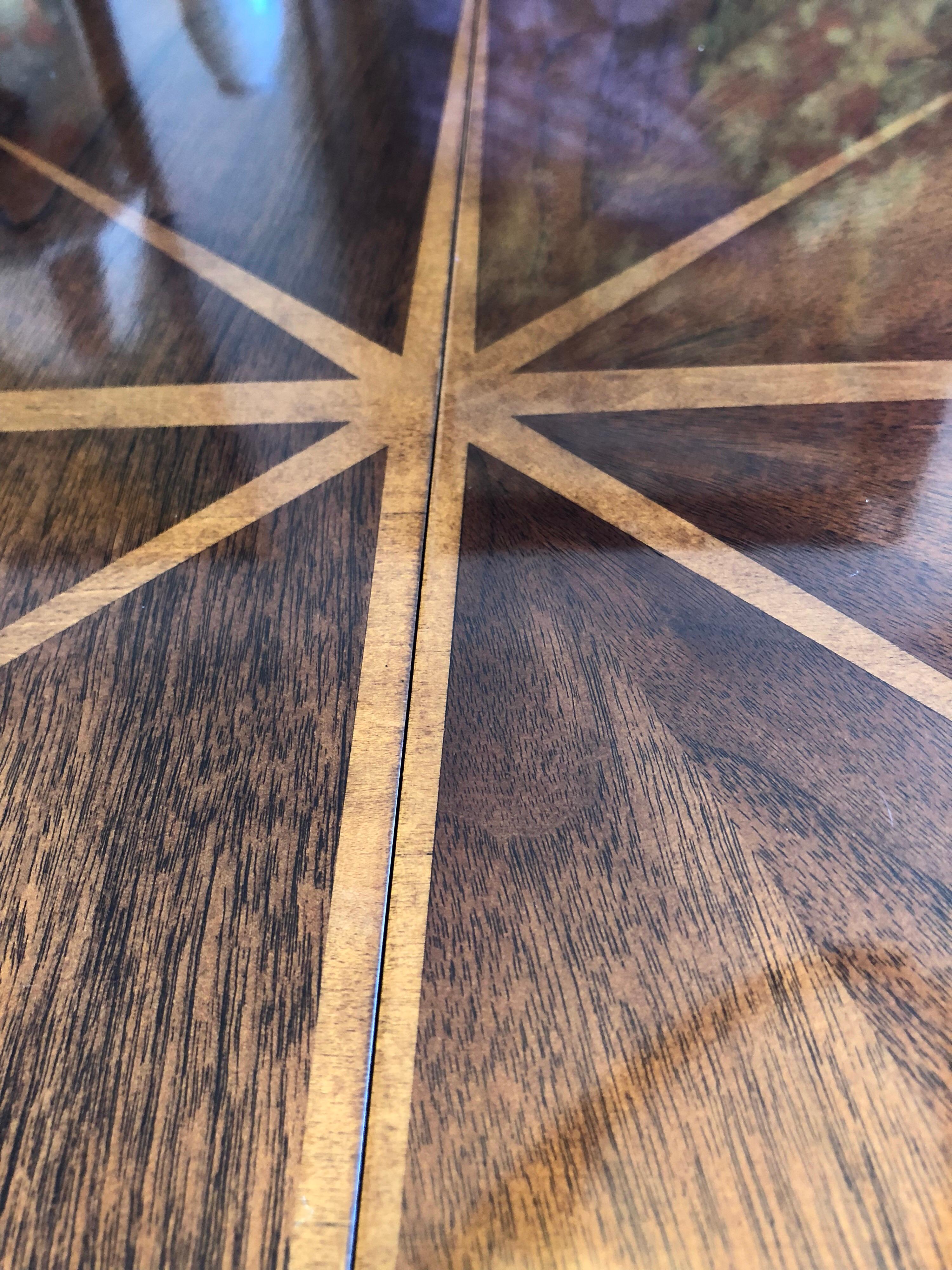 Contemporary Barbara Berry Celestial Sunburst Dining Table for Henredon For Sale
