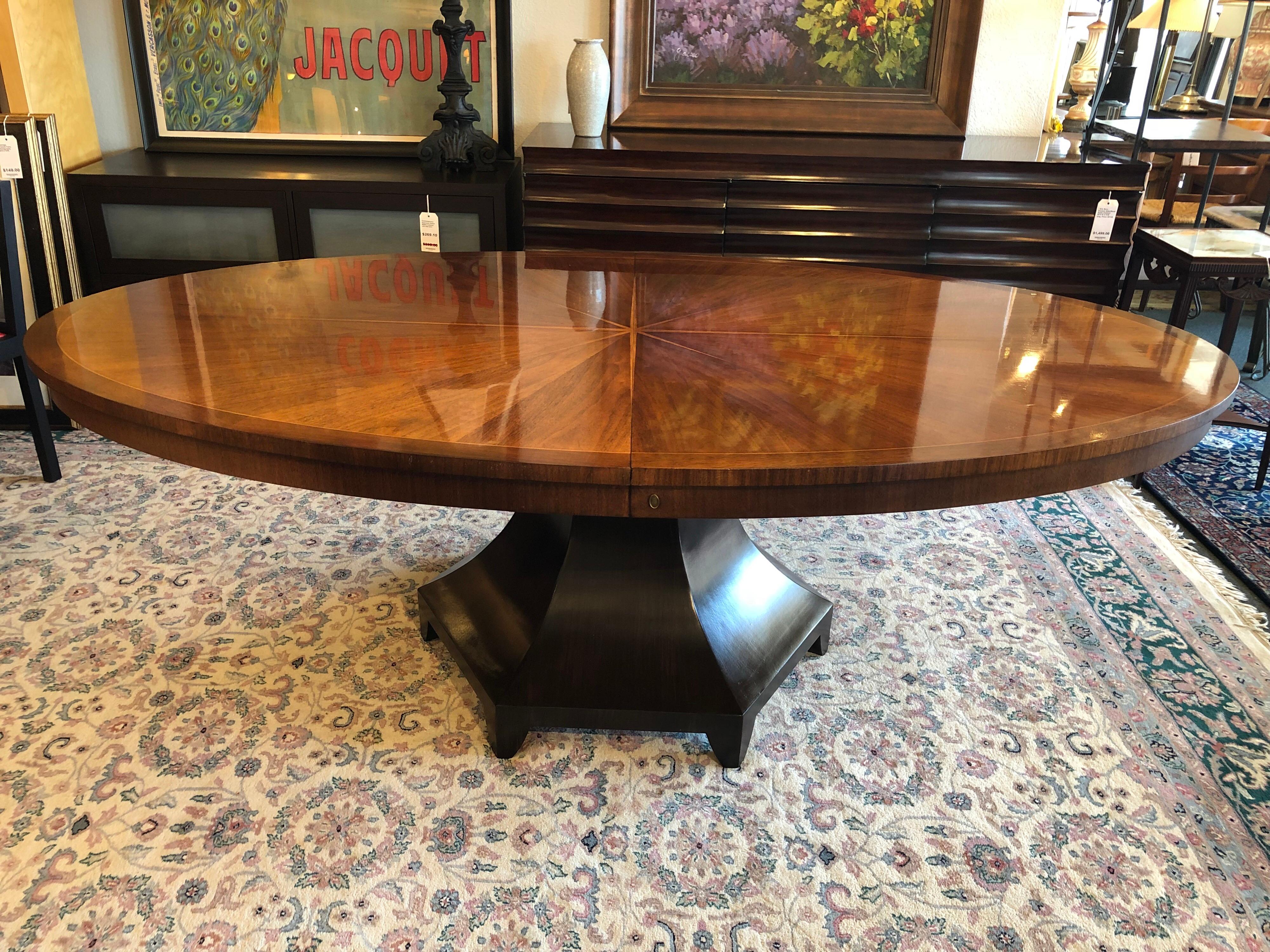 Barbara Berry Celestial Sunburst Dining Table for Henredon For Sale 1