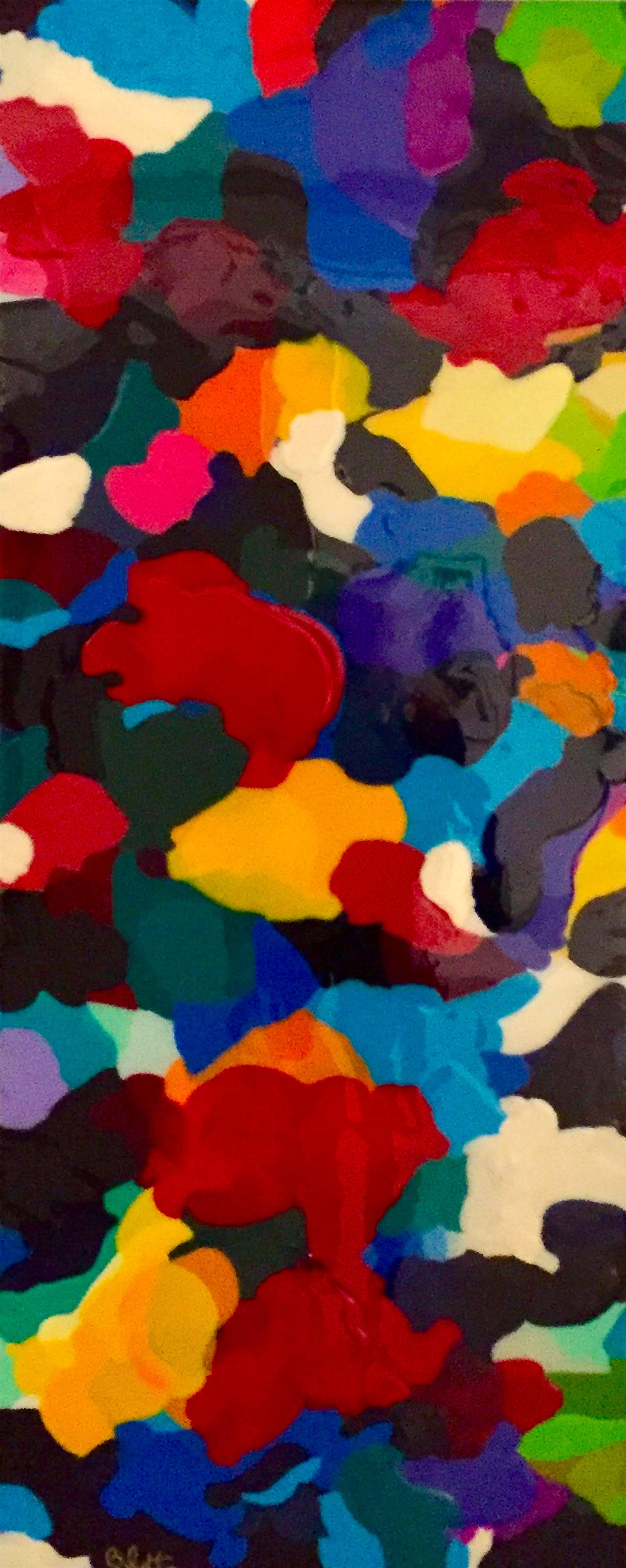 Barbara Bilotta Abstract Painting - Prism Falls