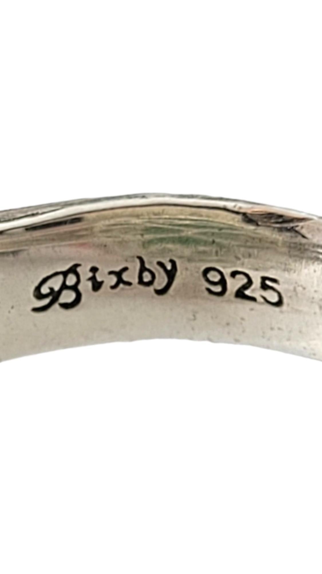 Barbara Bixby 18K Gold/ Sterling Silver Butterfly Garden Pond Ring Size 6 #17596 2