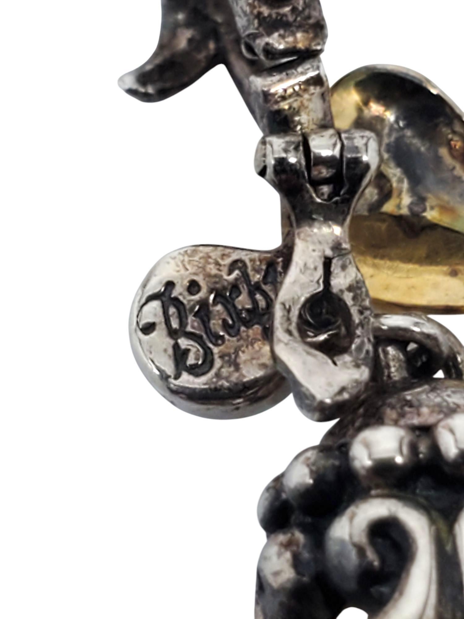 Barbara Bixby Argent Sterling Pendentif en forme de goutte de perle #21475 en vente 1