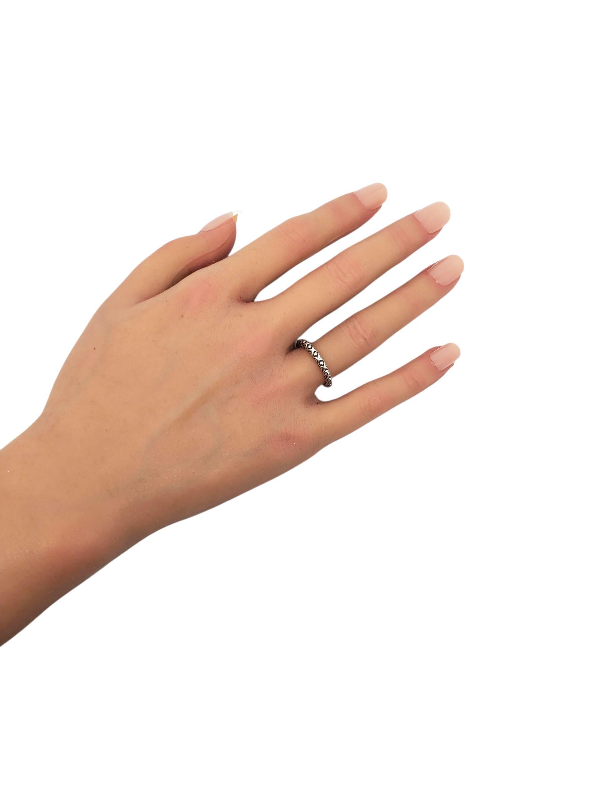 Contemporaneo Anello impilabile in argento Barbara Bixby misura 6 #23781 in vendita