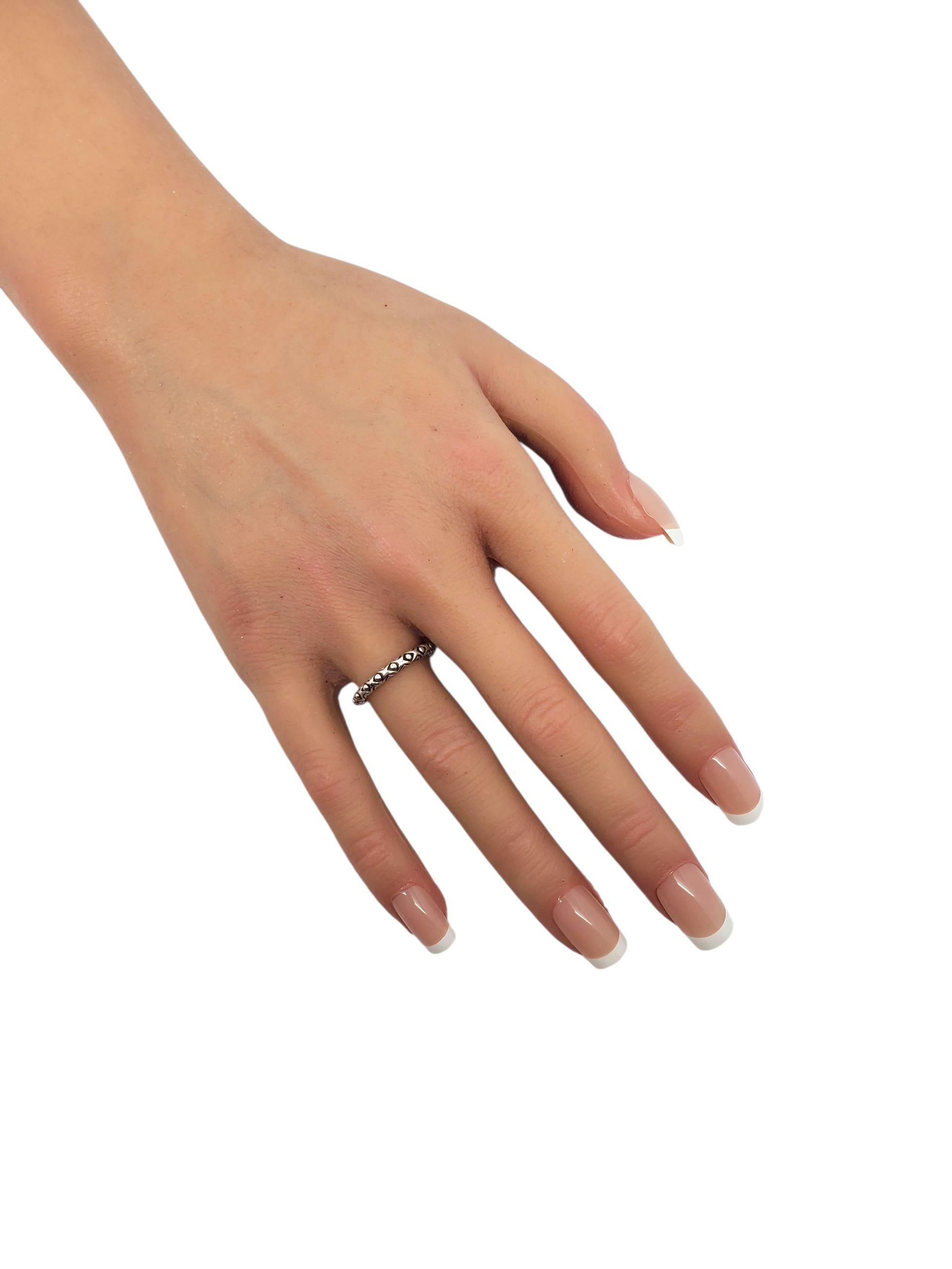 Anello impilabile in argento Barbara Bixby misura 6 #23781 In condizioni buone in vendita a Washington Depot, CT