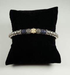 Barbara Bixby Gelbgold Sterlingsilber Edelstahl Iolith-Armband