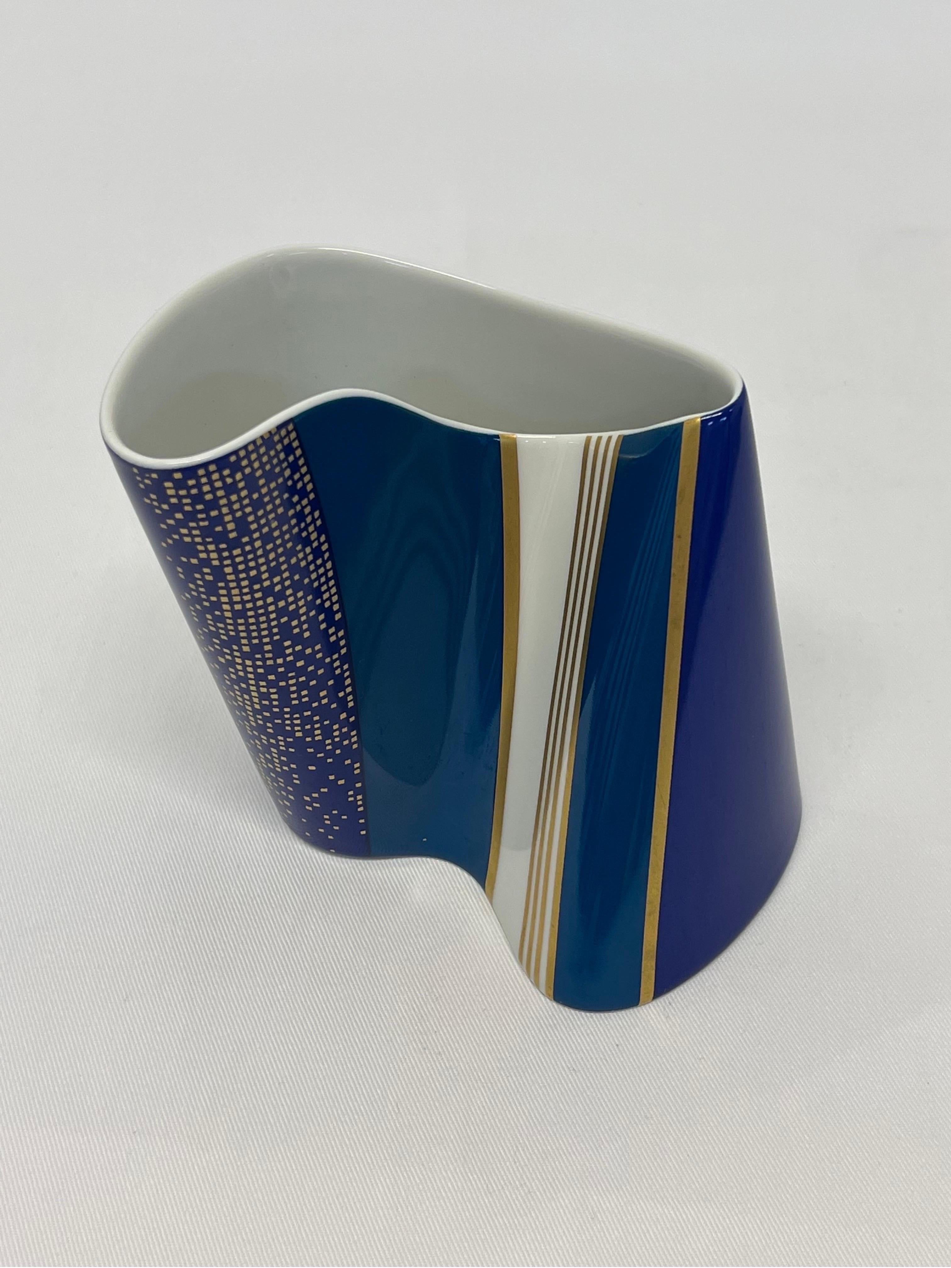 Barbara Brenner Porcelain Vase for Rosenthal For Sale 2