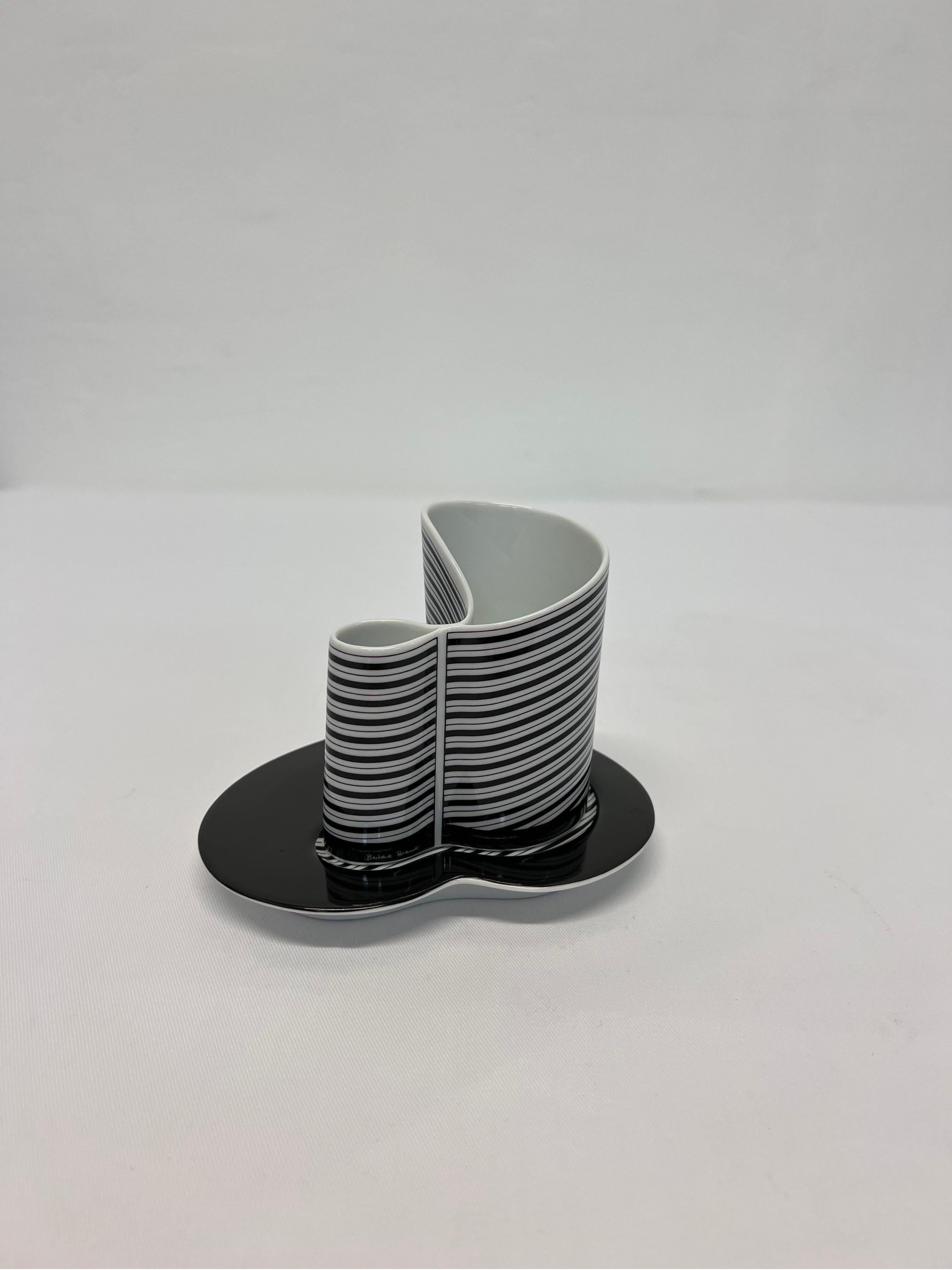 Allemand Tasse d'art postmoderne Barbara Brenner n° 3 de Rosenthal en vente