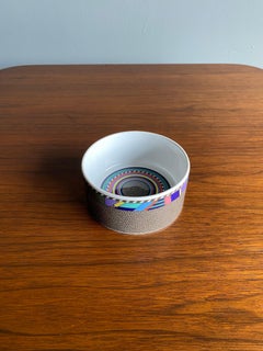 Barbara Brenner Postmodern "Scenario" Bowl for Rosenthal Studio-Linie, 1990's