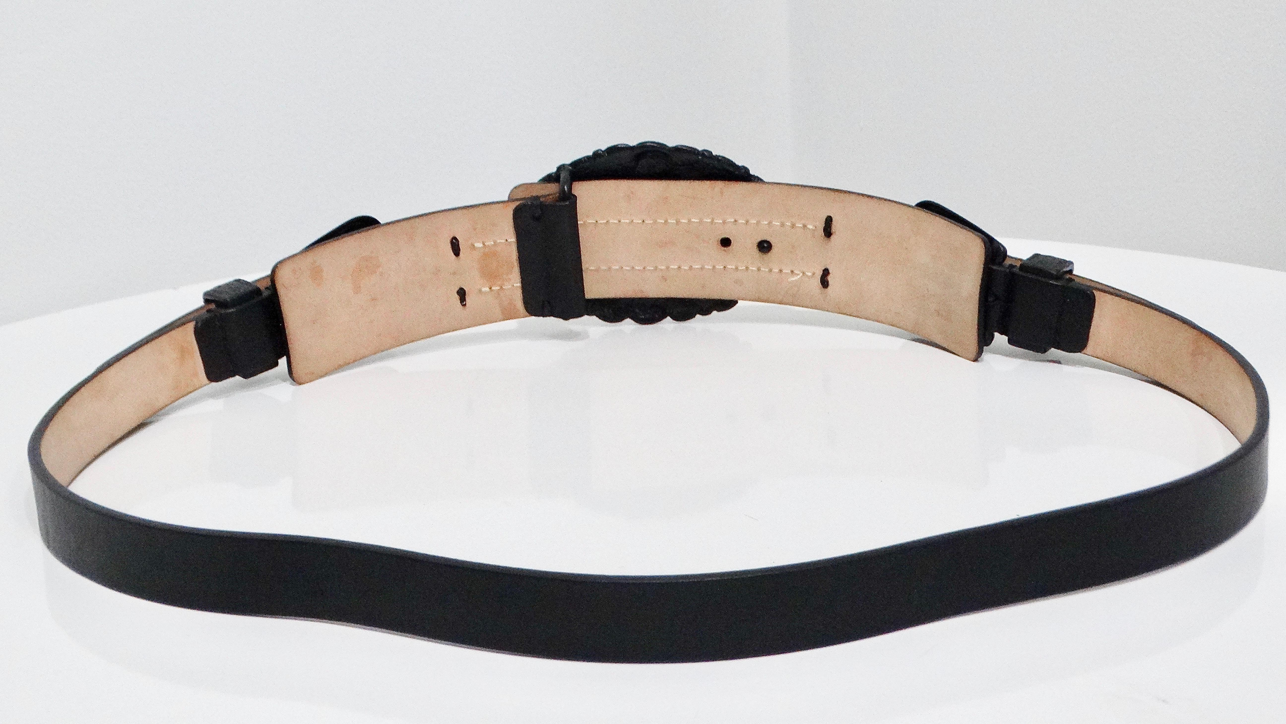 Barbara Bui Bucking Bronco Horse Belt In Good Condition For Sale In Scottsdale, AZ