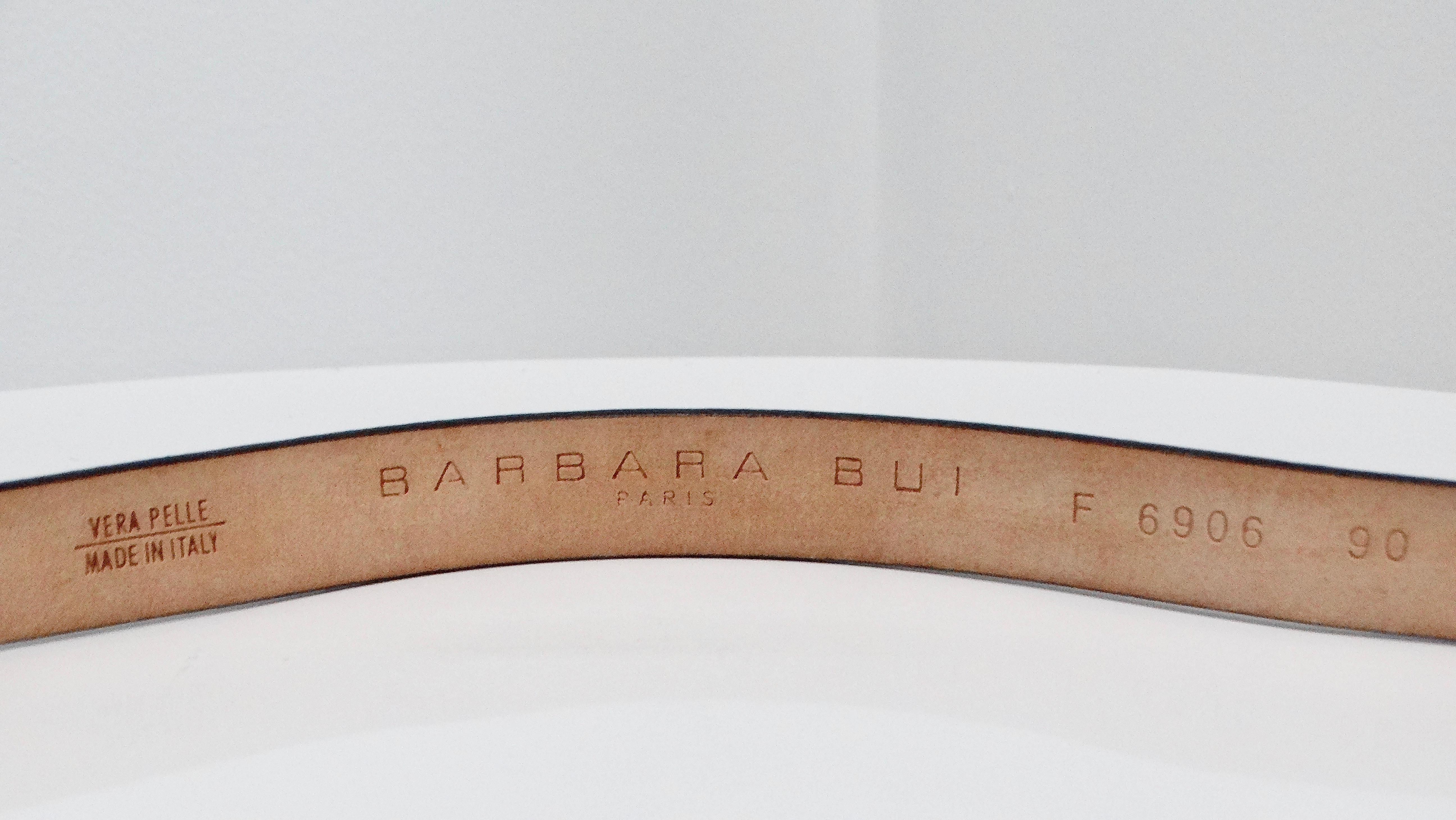 Barbara Bui Bucking Bronco Horse Belt For Sale 4