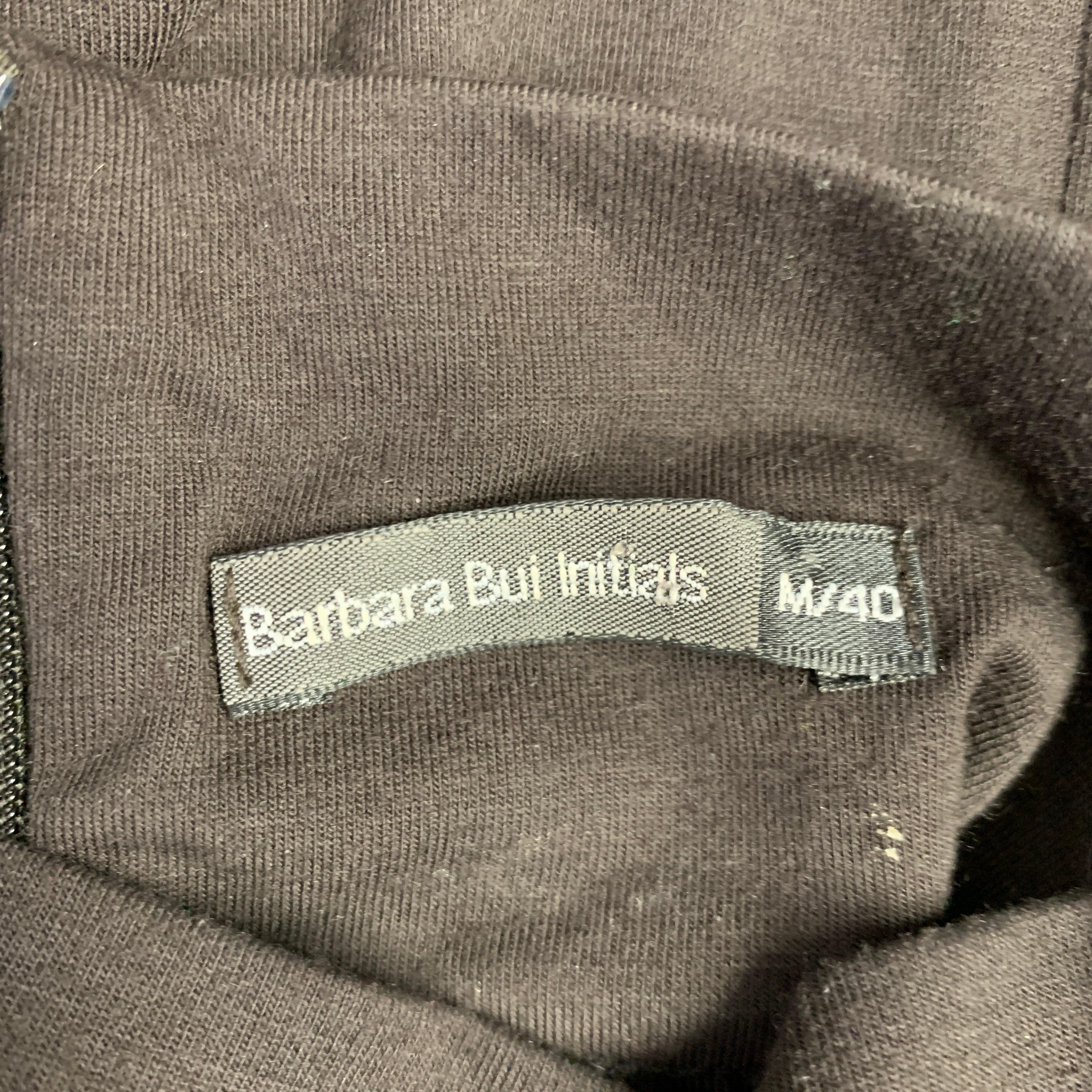BARBARA BUI Größe M Braun Polyestermischung Plissee-Rollkragenpullover im Angebot 1