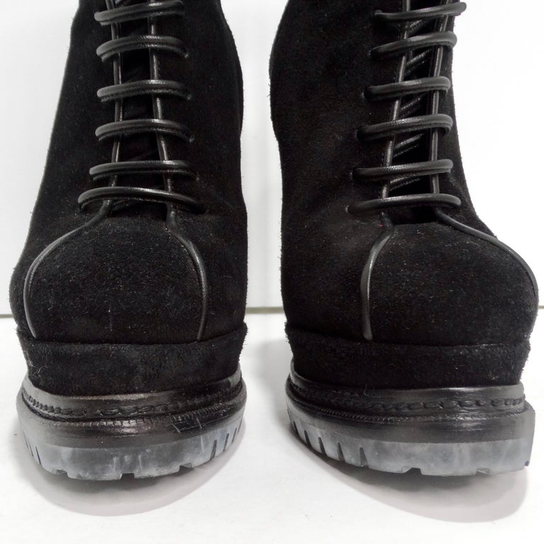 Bottes Cavalières Barbara Bui En Cuir Noir - Pointure 36, Talon Haut (+7cm) - Occasion En Très Bon état