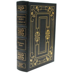 "Barbara Bush: A Memoir" Signed Easton Press First Edition