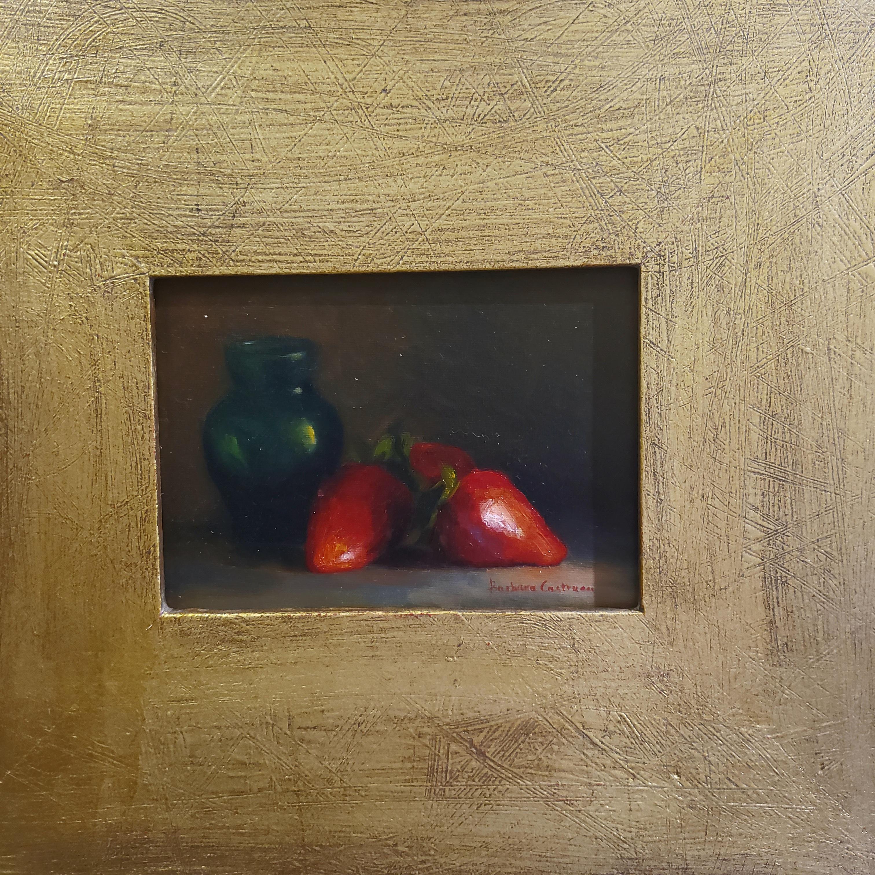 Italian Tabletop è un dipinto a olio realizzato nello stile del Realismo nello studio dell'artista a Firenze, in Italia. Ha una cornice personalizzata realizzata a Firenze da un maestro corniciaio. 
Barbara Castrucci inizia la sua formazione di