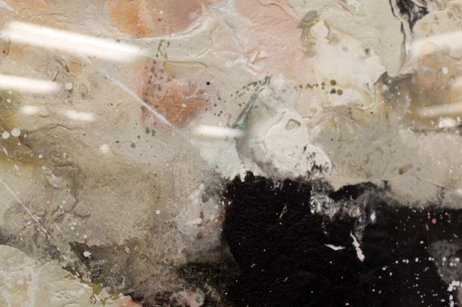 Barbara Coburn, Abstraktes zeitgenössisches Gemälde auf Papiertafel, Raumteiler im Zustand „Gut“ im Angebot in Keego Harbor, MI