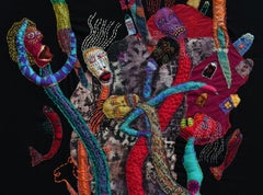 Cru si fiction Barbara d'Antuono 21st Century Contemporary outsider textile art