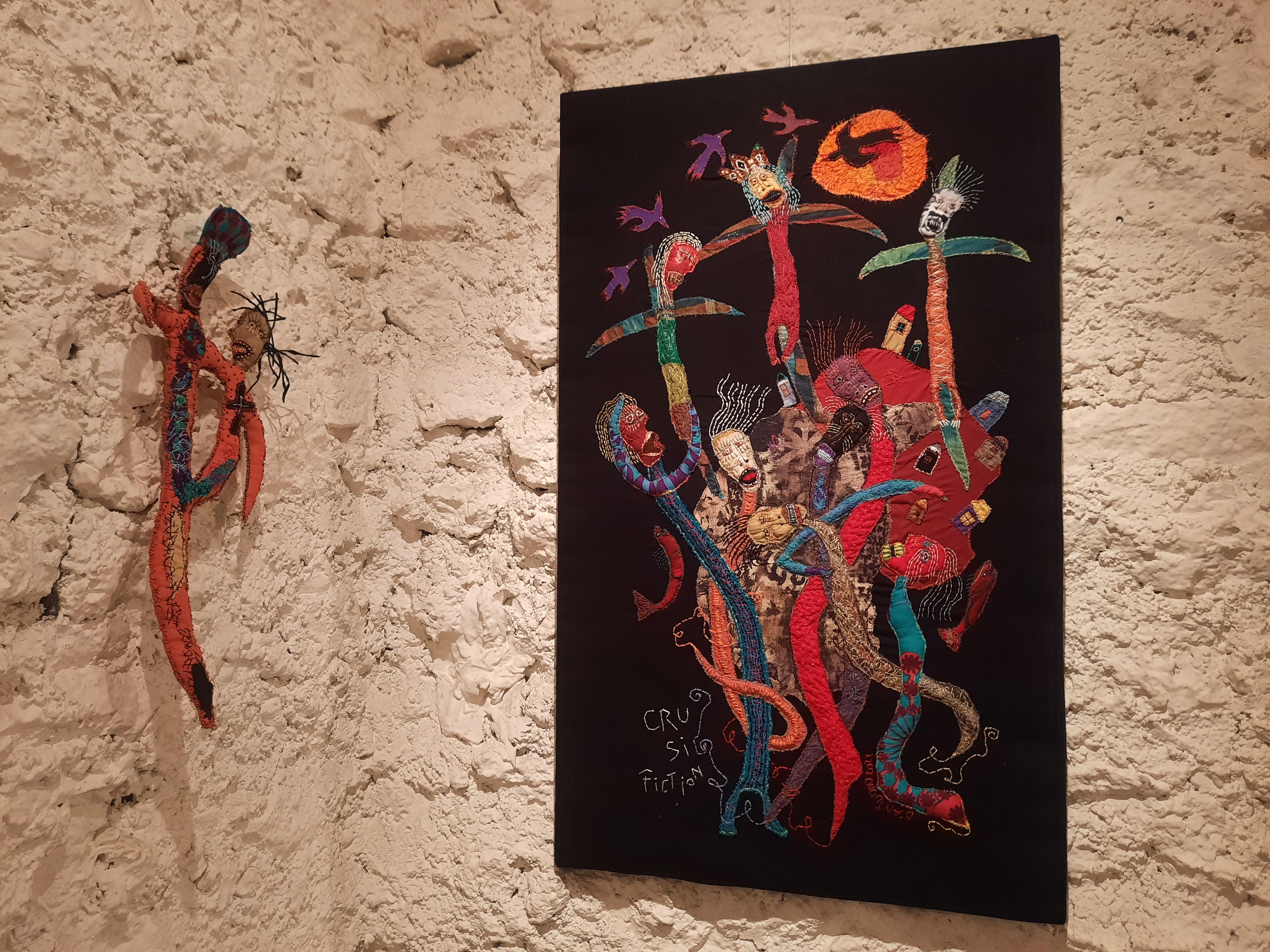 Cru si ficción Barbara d'Antuono Siglo XXI Arte textil outsider contemporáneo en venta 7