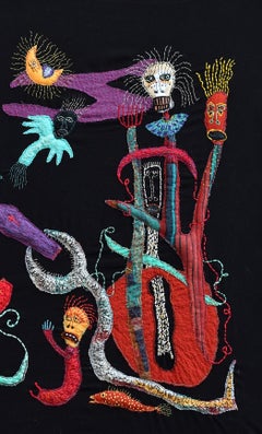 Since we must leave Barbara d'Antuono 21st Century art textile outsider art