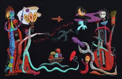 Since we must leave Barbara d'Antuono 21st Century art textile outsider art