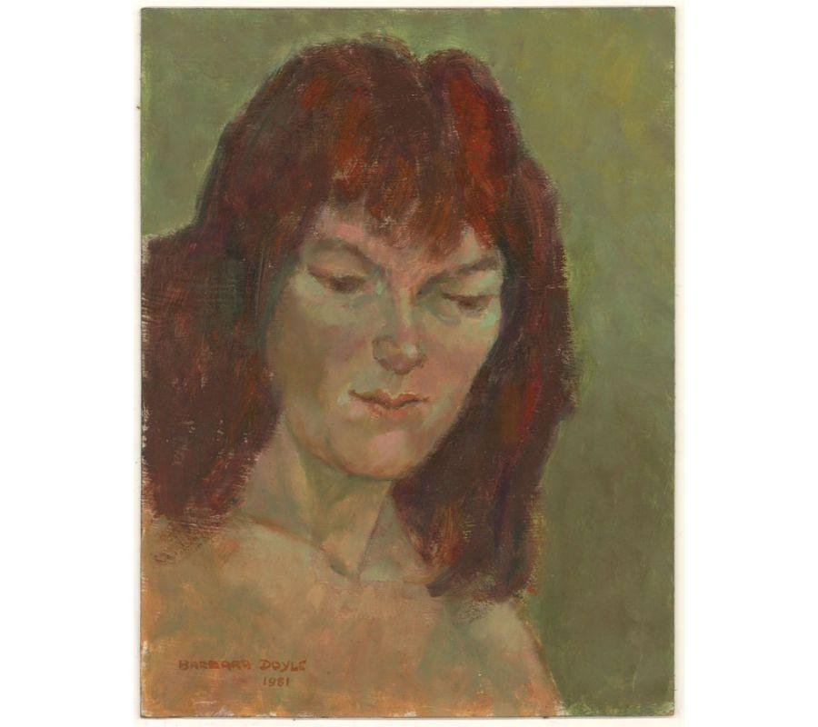Barbara Doyle (nata nel 1917) - 1981 Olio, Jennie in vendita 1